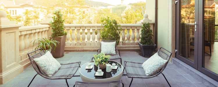 Cómo amueblar el jardín para el verano 4 Decoración de la terraza