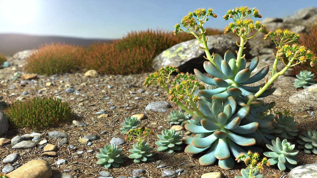 Sedum rupestre: Guía completa de cuidados y curiosidades 2 Planta Sedum rupestre