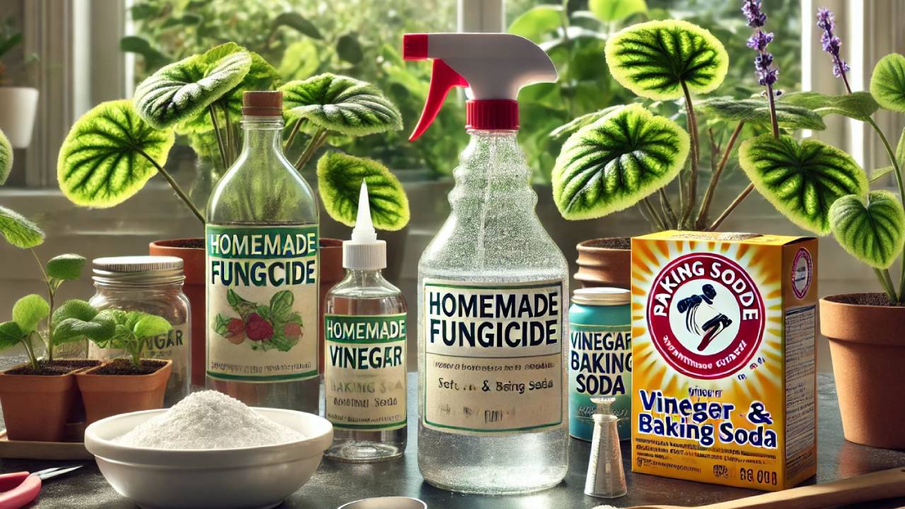 Cómo crear un fungicida casero con vinagre y bicarbonato 2 fungicida casero con vinagre y bicarbonato